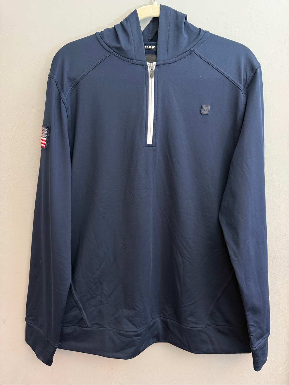 *New* Volition America Quarter Zip Hoodie, Size Large